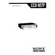 SONY CCUM7P Service Manual cover photo