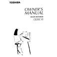 TOSHIBA CE20C10 Owner's Manual cover photo