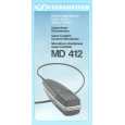 SENNHEISER MD 412 Owner's Manual cover photo
