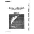 TOSHIBA CE19G10 Owner's Manual cover photo