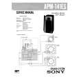 SONY APM141ES Service Manual cover photo
