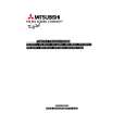 MITSUBISHI VS-50111 Owner's Manual cover photo
