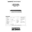 ONKYO E30 Service Manual cover photo