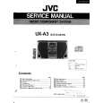 JVC UXA3 B/E/G/GI/EN Service Manual cover photo
