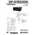 SONY CDPCX255 Service Manual cover photo