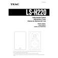 TEAC LS-H220 Owner's Manual cover photo