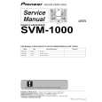PIONEER SVM-1000/KUCXJ Service Manual cover photo