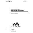 SONY NW-E3 Owner's Manual cover photo