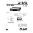 SONY CDP-H6700 Service Manual cover photo