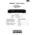 ONKYO T404 Service Manual cover photo