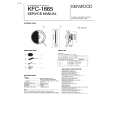 KENWOOD KFC1665 Service Manual cover photo