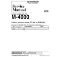 PIONEER M4000 Service Manual cover photo