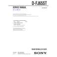 SONY DFJ65ST Service Manual cover photo