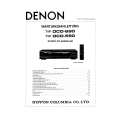 DENON DCD590 Service Manual cover photo