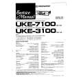 PIONEER UKE3100 Service Manual cover photo