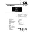 SONY CFD-676L Service Manual cover photo