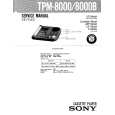 SONY TPM8000 Service Manual cover photo