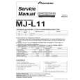 PIONEER MJ-L11/MYXJ Service Manual cover photo