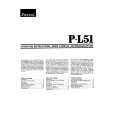 SANSUI P-L51 Owner's Manual cover photo