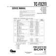 SONY TC-FX211 Service Manual cover photo