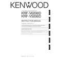 KENWOOD KRFV6090D Owner's Manual cover photo