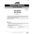 JVC AV35155/A Service Manual cover photo