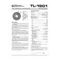 PIONEER TL-1801 Owner's Manual cover photo