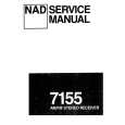 NAD 7155 Service Manual cover photo