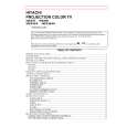 HITACHI 46EX4K Owner's Manual cover photo