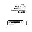 LUXMAN K230 Service Manual cover photo