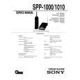 SONY SPP1000 Service Manual cover photo