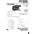 SONY CCDTR505E Service Manual cover photo