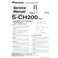 PIONEER S-CH200/XCN5 Service Manual cover photo