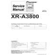 PIONEER XR-A3800/KUCXJ Service Manual cover photo