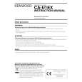 KENWOOD CA-U1EX Owner's Manual cover photo