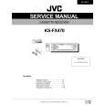 JVC KSFX470 FOR US Service Manual cover photo
