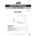 JVC AV14AT Service Manual cover photo
