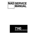 NAD 7140 Service Manual cover photo