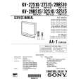 SONY KV29RS10 Service Manual cover photo
