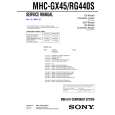 SONY MHC-RG440S Service Manual cover photo