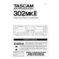 TEAC 302MKII Owner's Manual cover photo