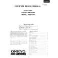 ONKYO TXDS777 Service Manual cover photo