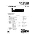 SONY SLVX20DK Service Manual cover photo