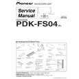 PIONEER PDK-FS04 Service Manual cover photo