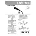 SONY FVX50 Service Manual cover photo