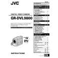 JVC GR-DVL9800A Owner's Manual cover photo
