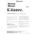 PIONEER S-A880V/XC Service Manual cover photo