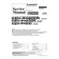 PIONEER KEHP4600R Service Manual cover photo