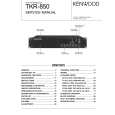 KENWOOD TKR850 Service Manual cover photo