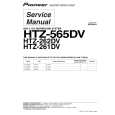 PIONEER HTZ-261DV Service Manual cover photo